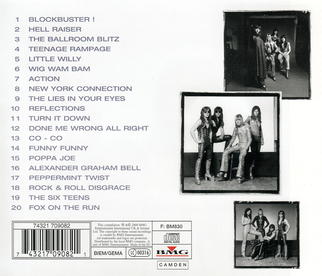 Sweet ~ Greatest Hits CD 2000 BMG Camden UK •• NEW ••