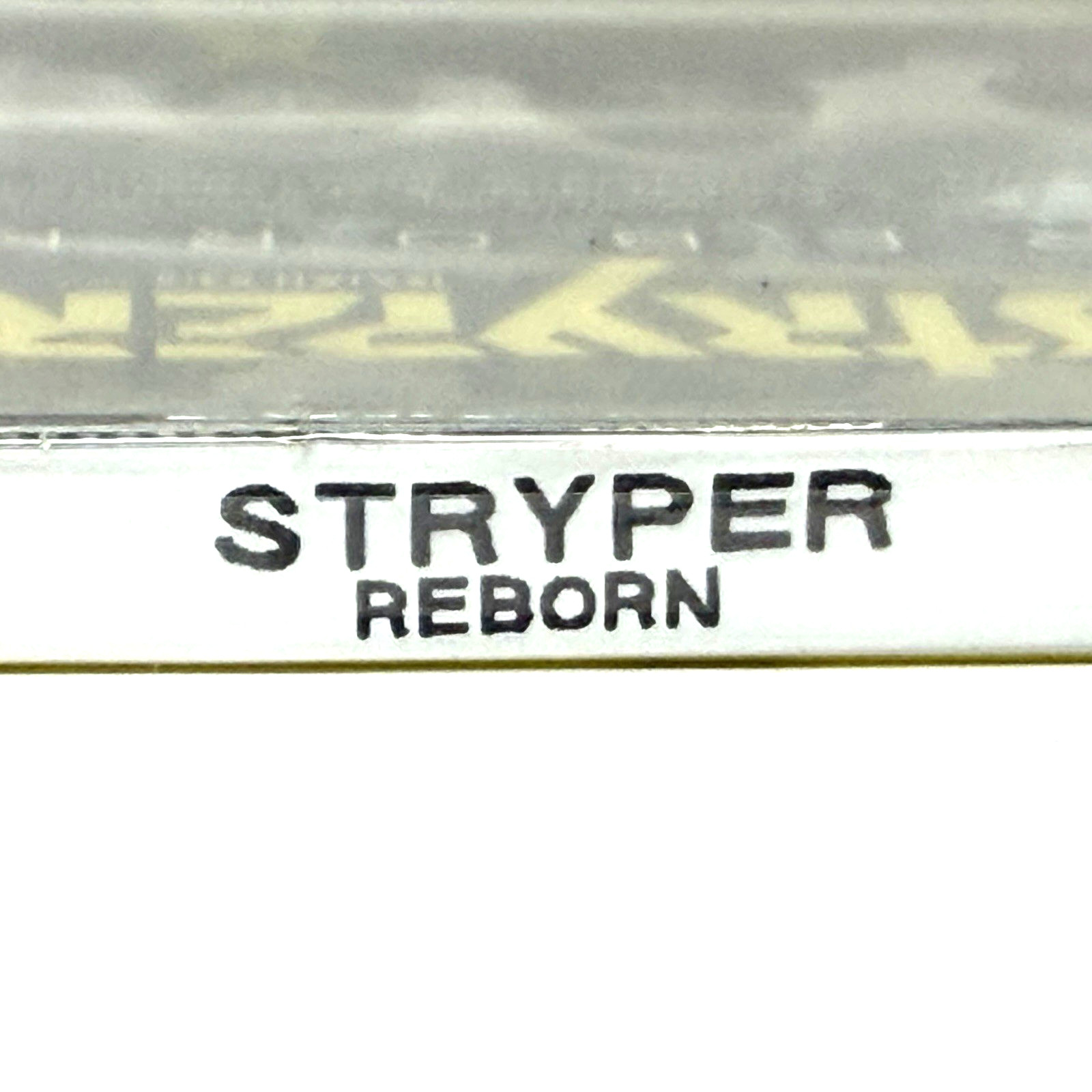 Reborn STRYPER CD 2005 Christian Heavy Metal Rare Sealed Yellow Wrap