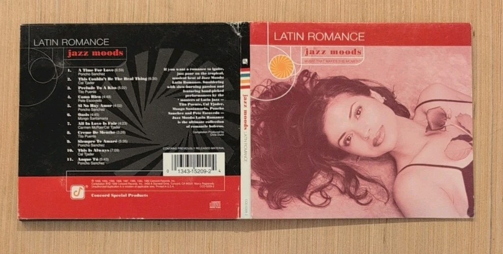 Jazz Moods Latin Romance CD Various Concord