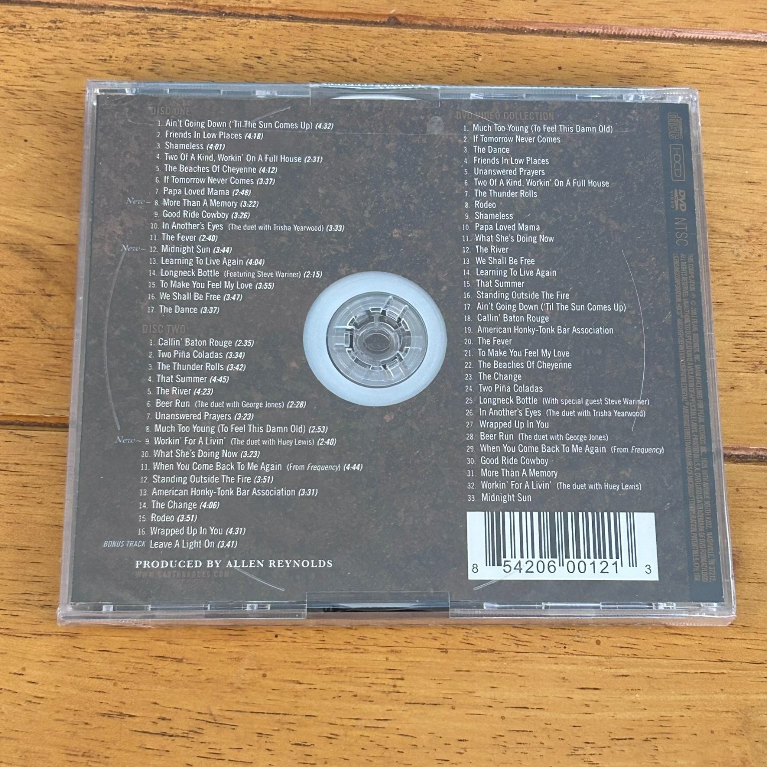 Garth Brooks – The Ultimate Hits CD 2007 3-Disc Set DVD Country Pearl Records