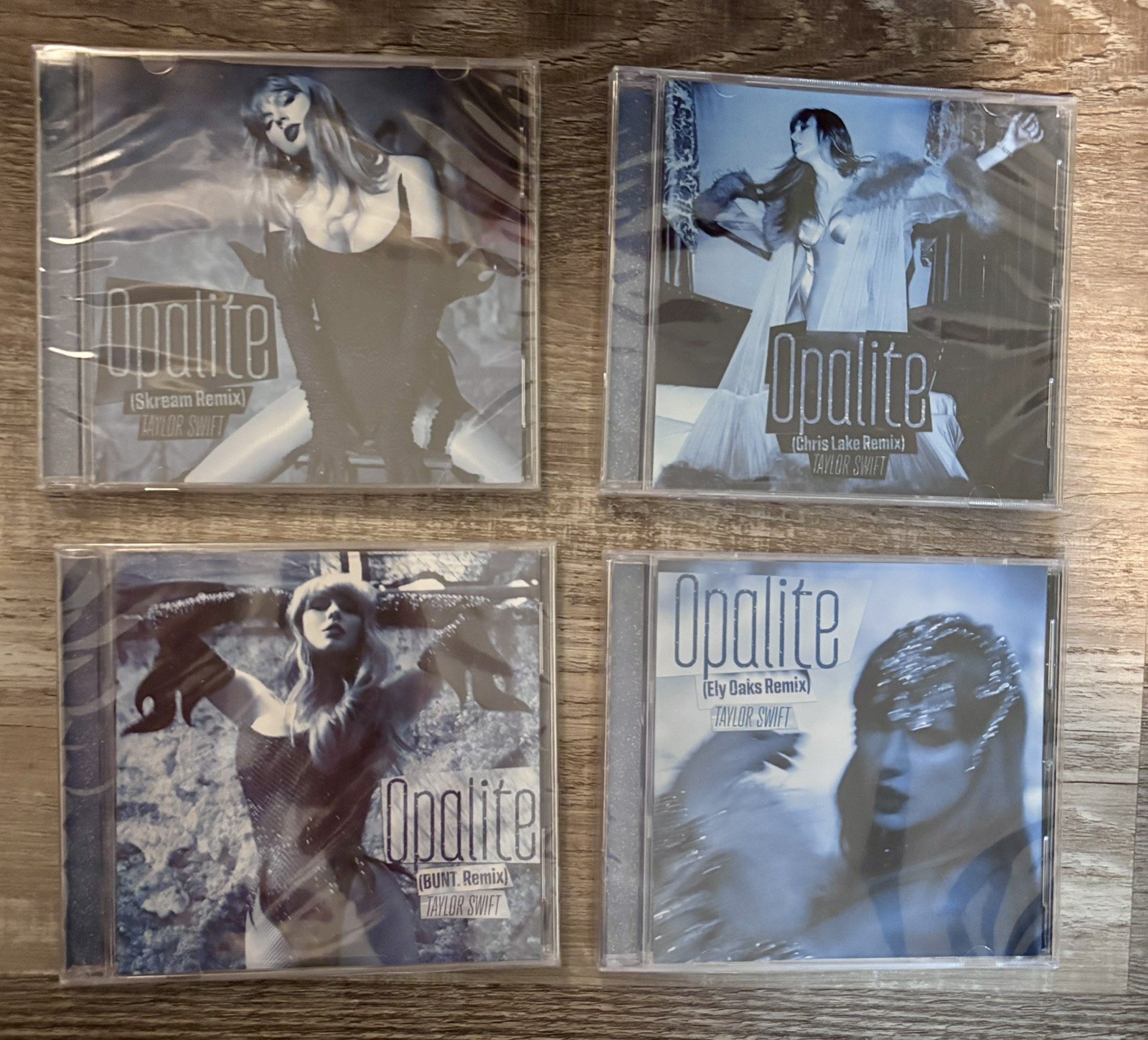 Taylor Swift "Opalite Remix" Collectible CD’s - Complete Set of 4 - Sealed/New