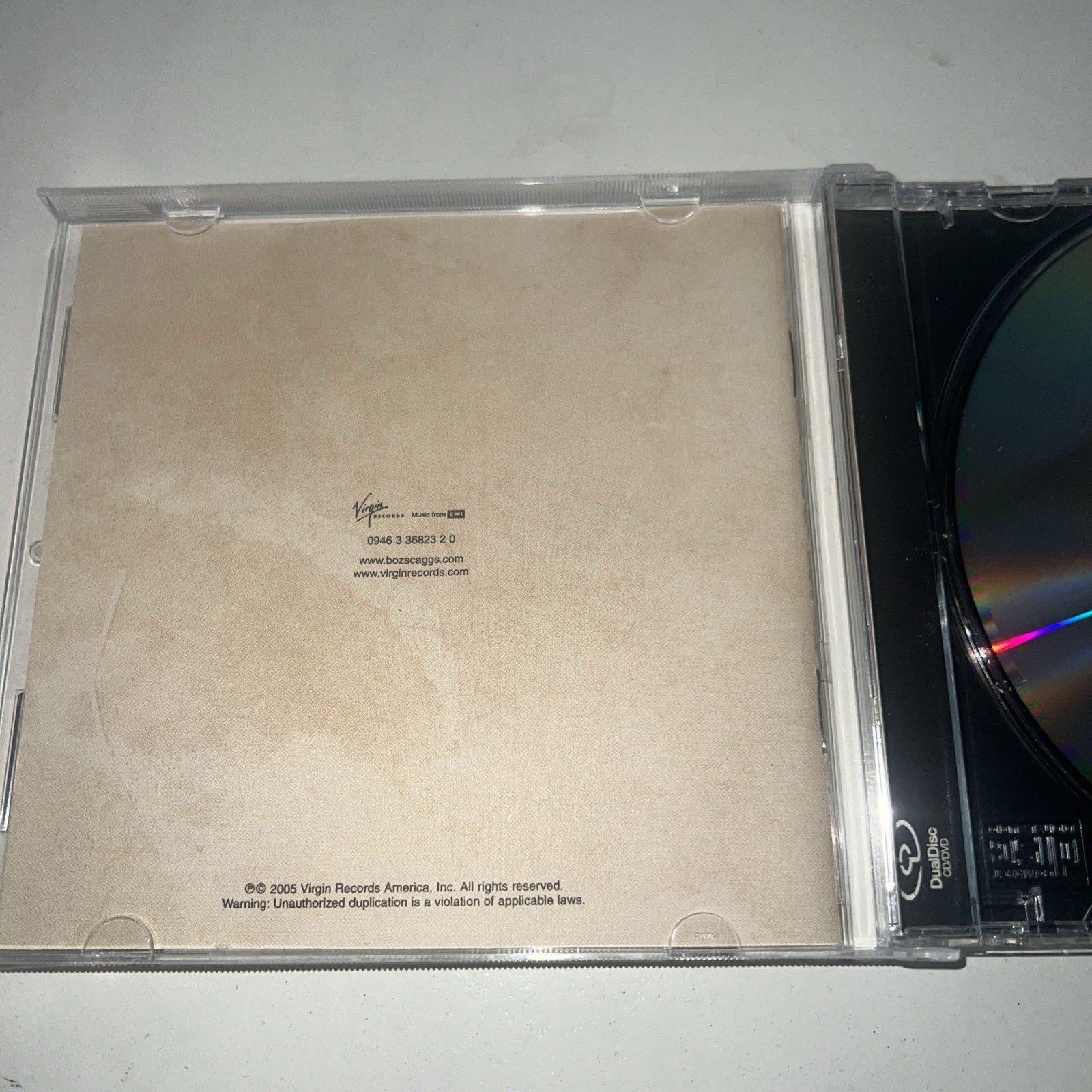 Fade Into Light Box Scaggs DualDisc CD DVD 2005 Virgin Records