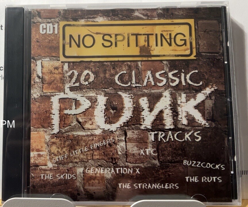 Rare No Longer Made CD 20 Classic Punk Tracks The Vapors Dead Kennedys Plasmatic