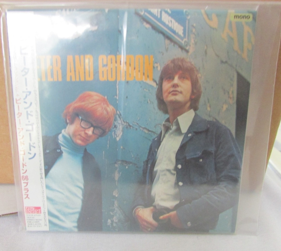 PETER AND GORDON SELF-TITLED OBI JAPANESE IMPORT LTD ED REMASTERED CD D49