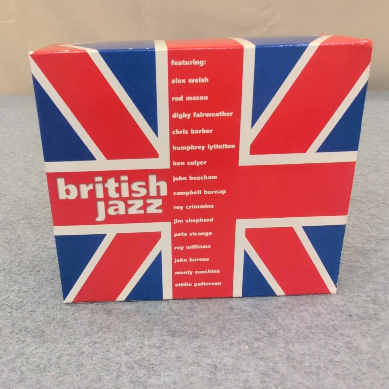 British Jazz 5 CD Box Set Star Sounds 1995 Alex Welsh Chris Barber Union Jack