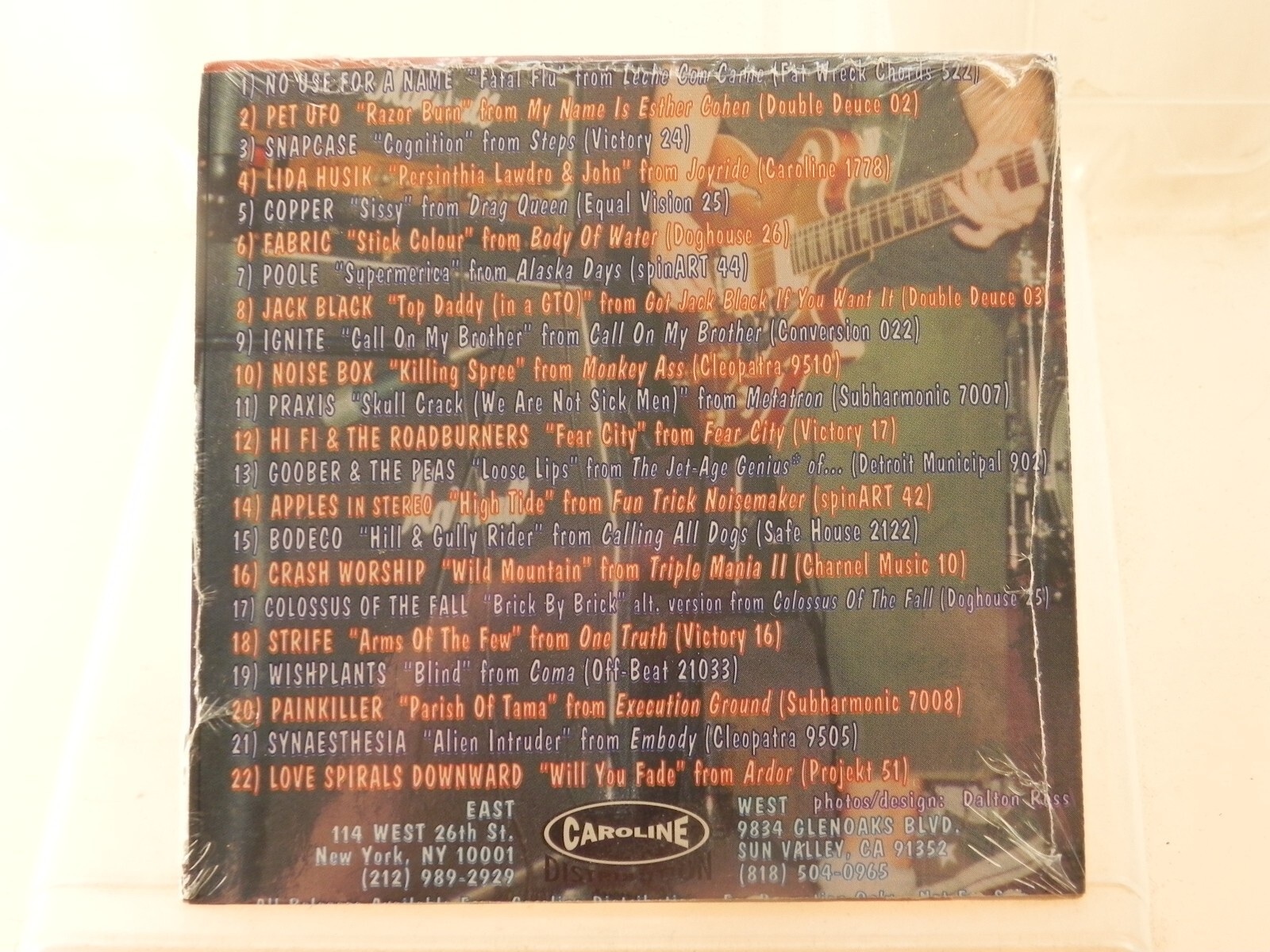 I Hear Ya! The Caroline Distribution CD Sampler Spring 1995 Sealed in Sleeve