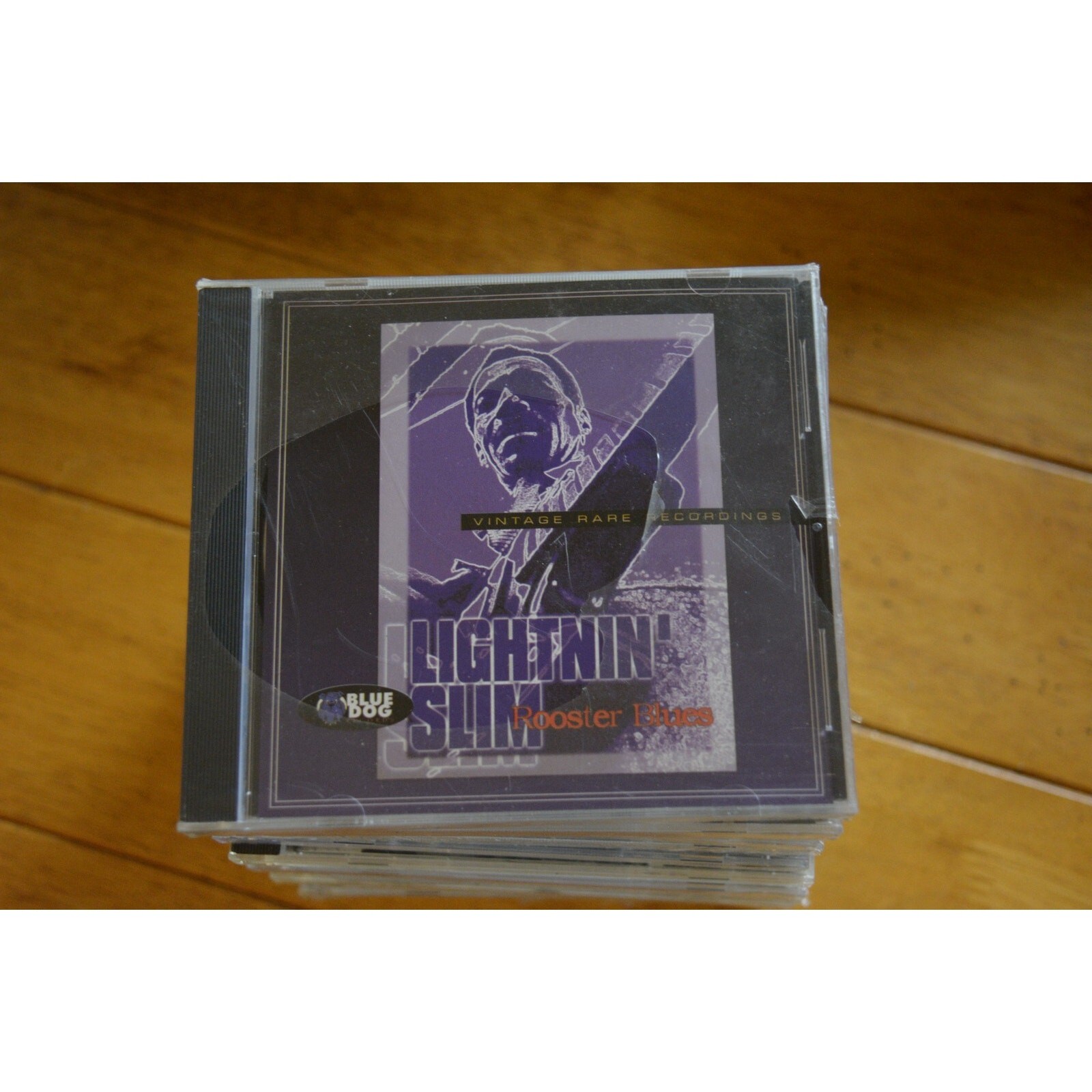 LIGHTNING SLIM "ROOSTER BLUES" AUDIO CD [NEW MOSTLY SEALED] BLUE DOG [167]