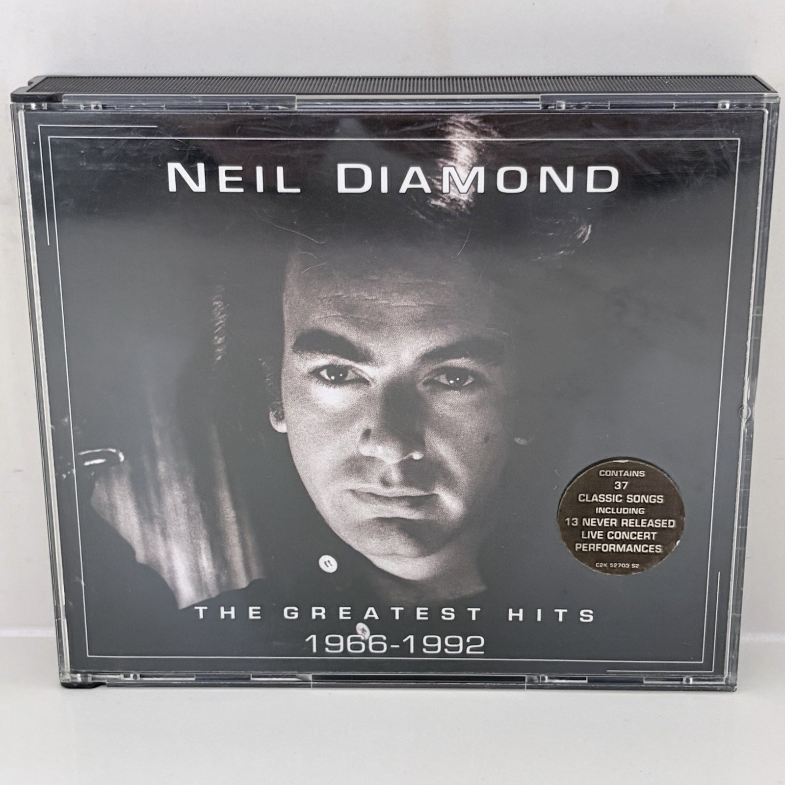 The Greatest Hits (1966-1992) by Neil Diamond - 2 CD - w/ Hype Sticker