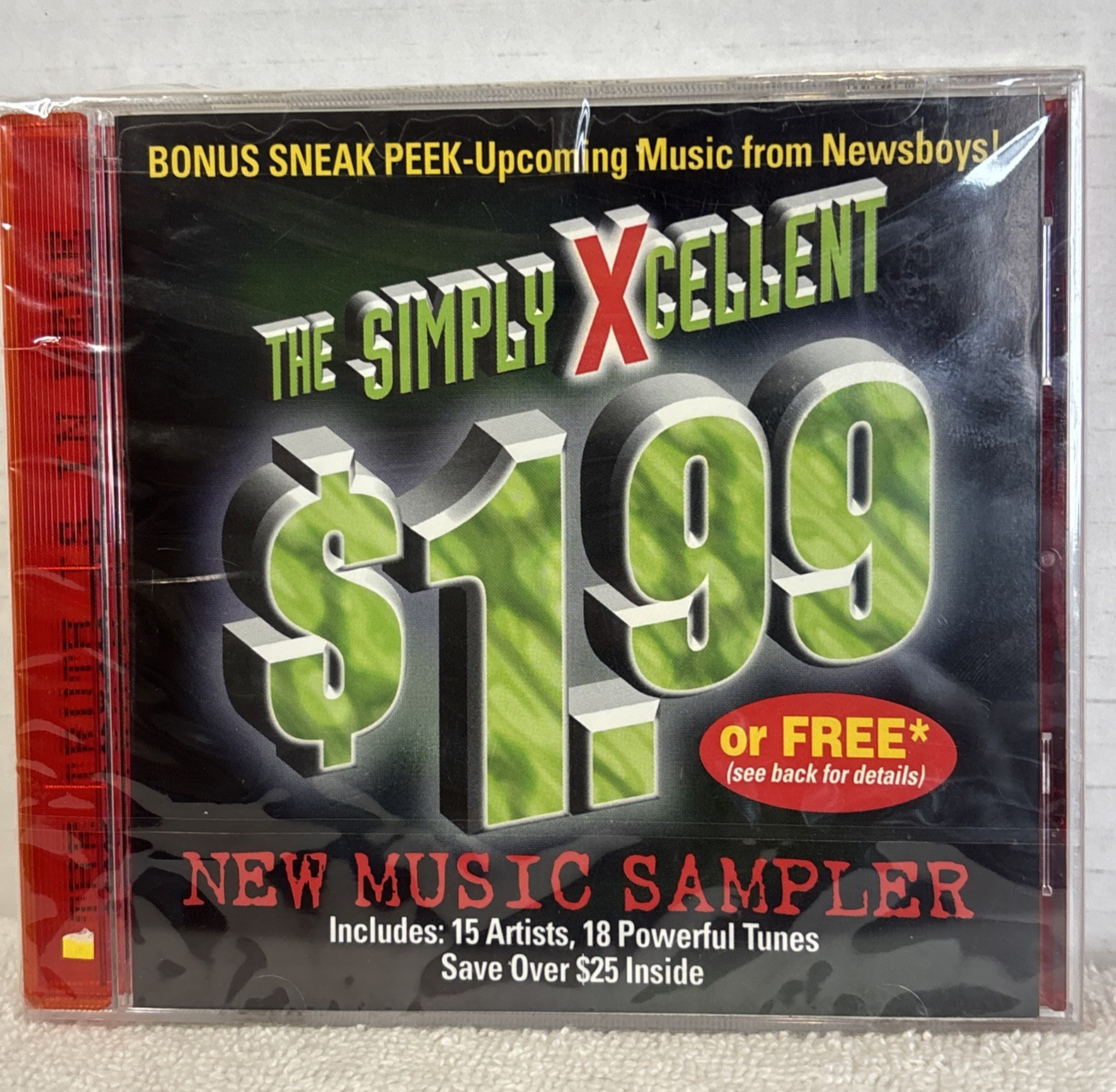 Simply Xcellent $1.99 New Music Sampler - (1998, Audio CD) - BRAND NEW SEALED