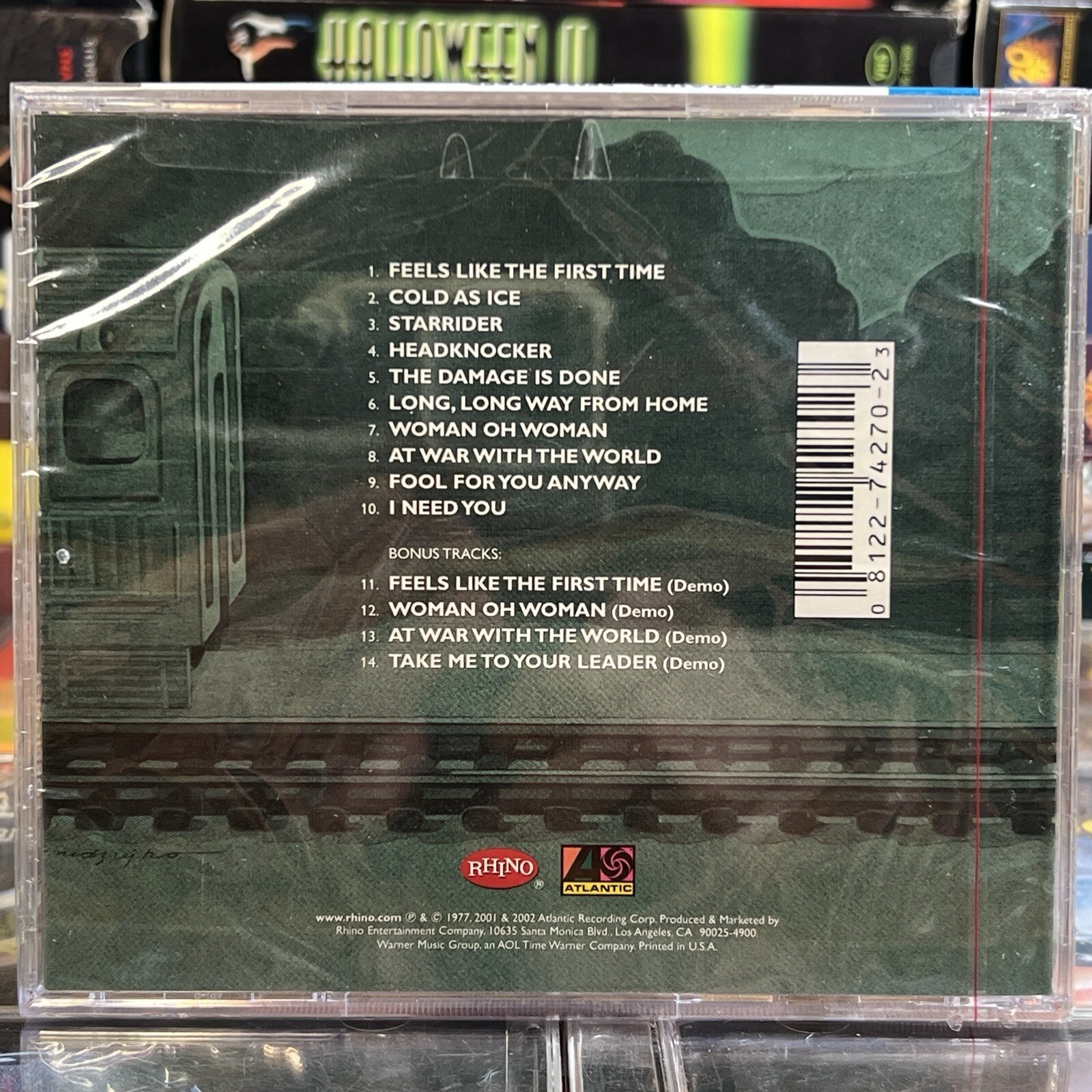 Foreigner 1977 CD Brand New 2002 Rhino Reissue Bonus Demos Hard Rock Lou Gramm