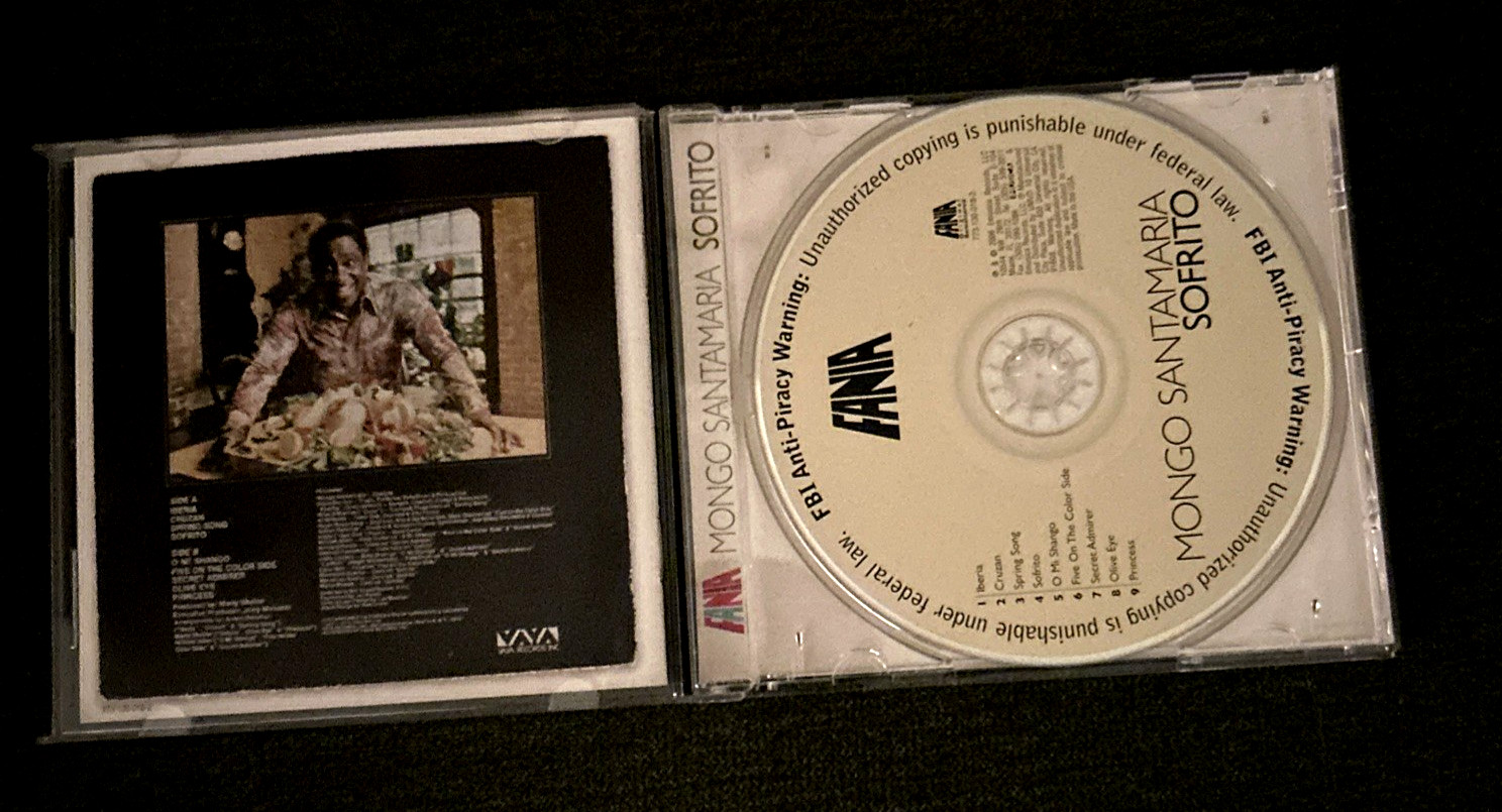 Mongo Santamaria Sofrito (CD, 2006) Fania CD NM SPRING SONG Iberia CRUZAN