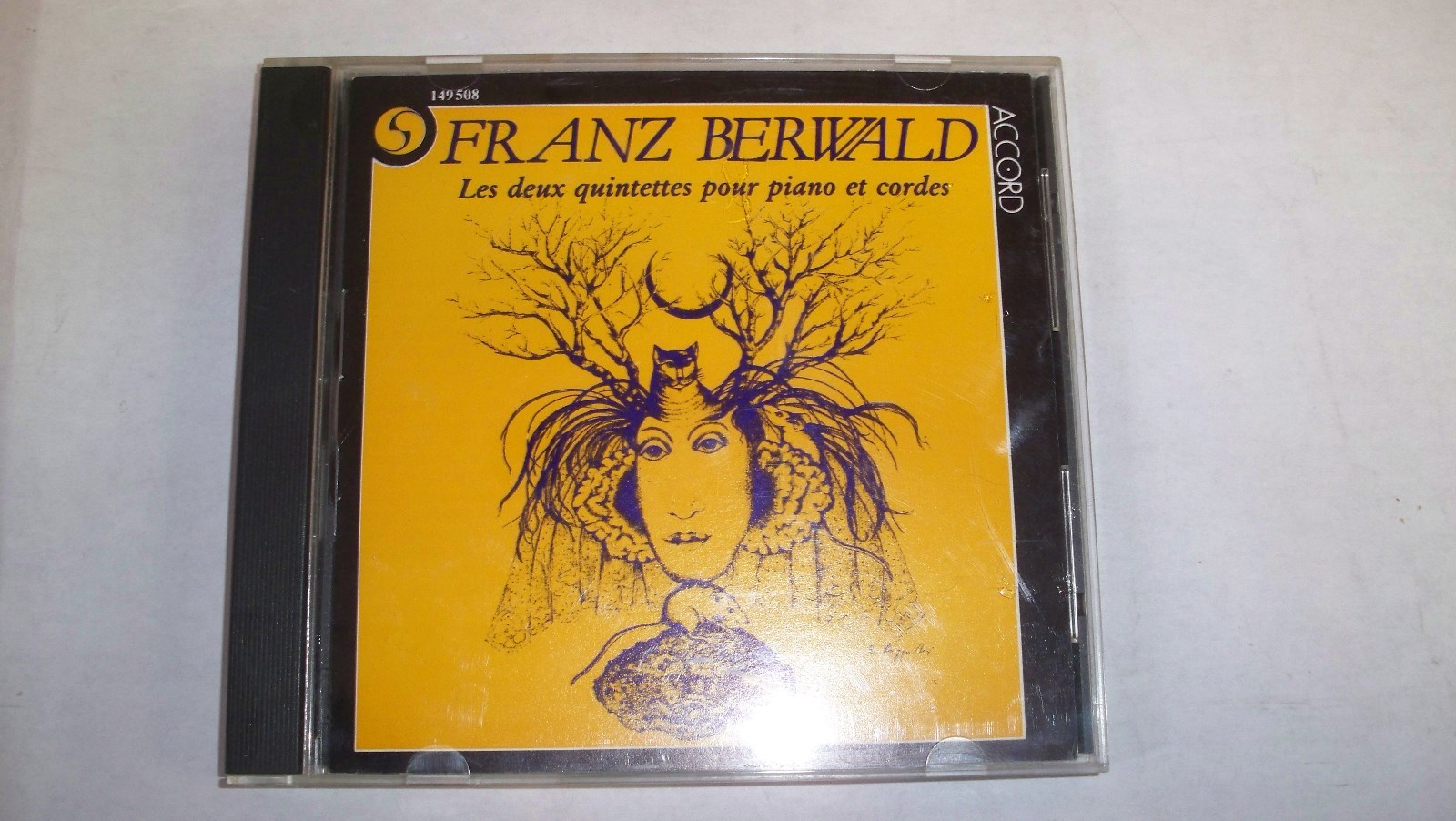 Franz Berwald: Two Quintets for Piano and Strings Made In France by MPO (CD)