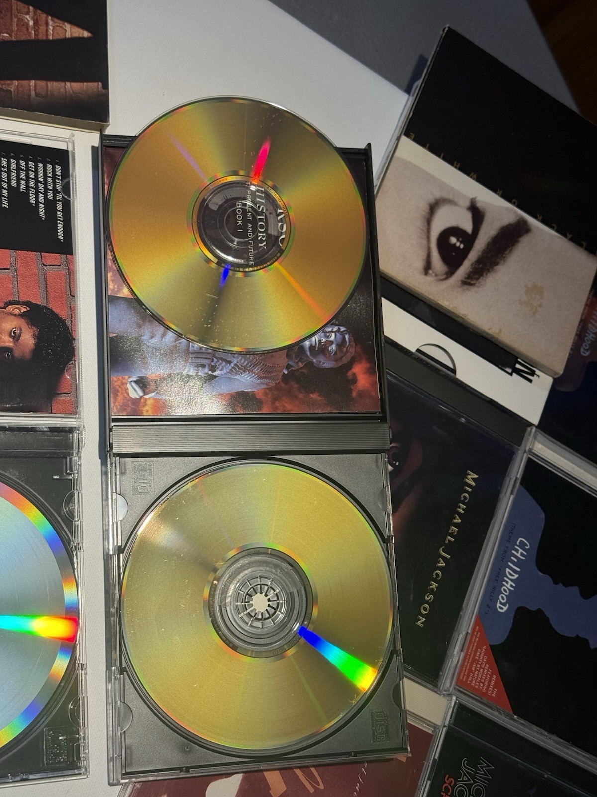 MICHAEL JACKSON (25 Compact Disc Lot)/Rare/OOP/Imports/Used & Very Good Plus+!!!