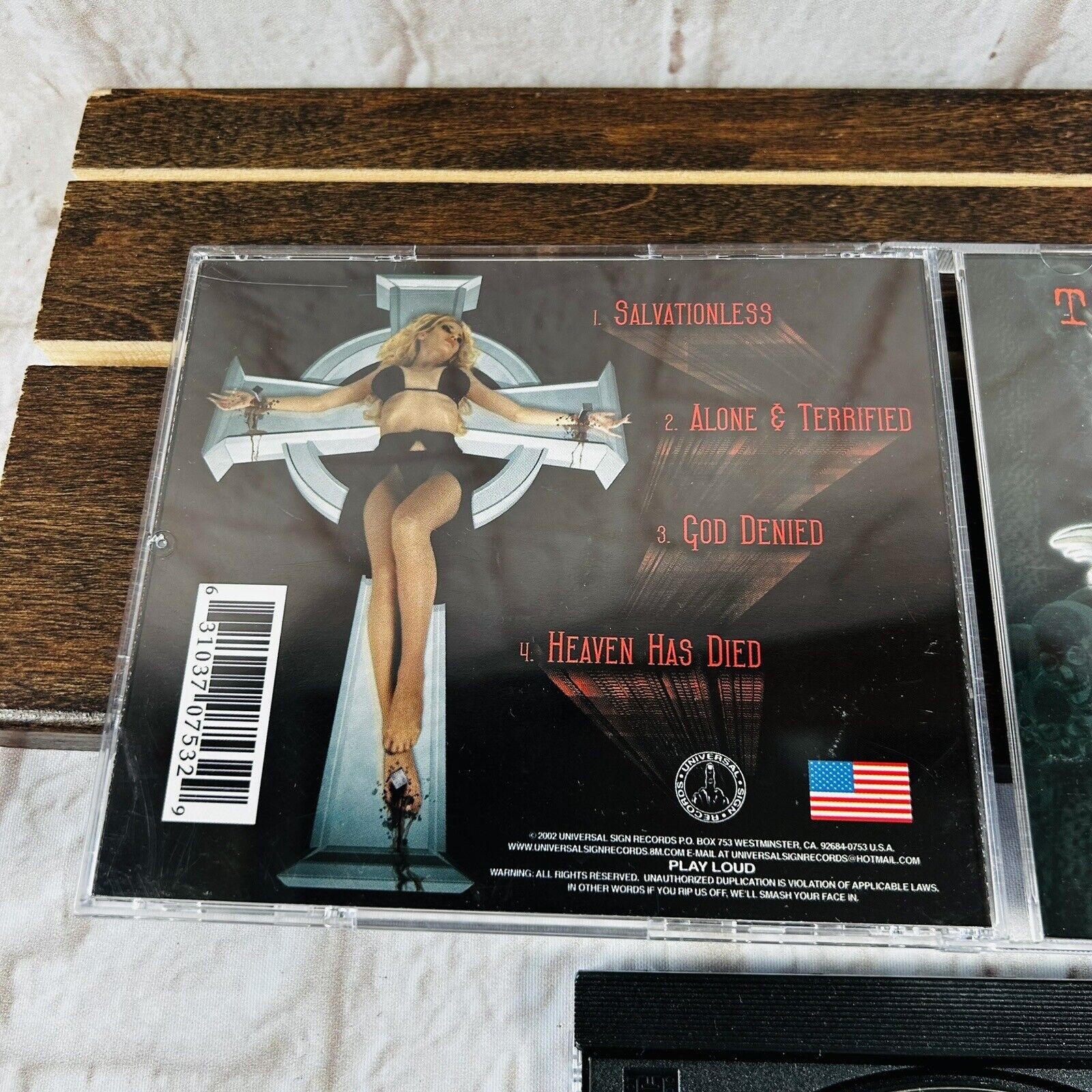 Three Sixes Salvationless CD 2004