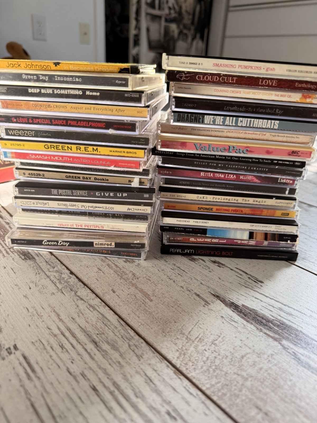 30 CD Rock Genre CD Lot Green Day Pearl Jam