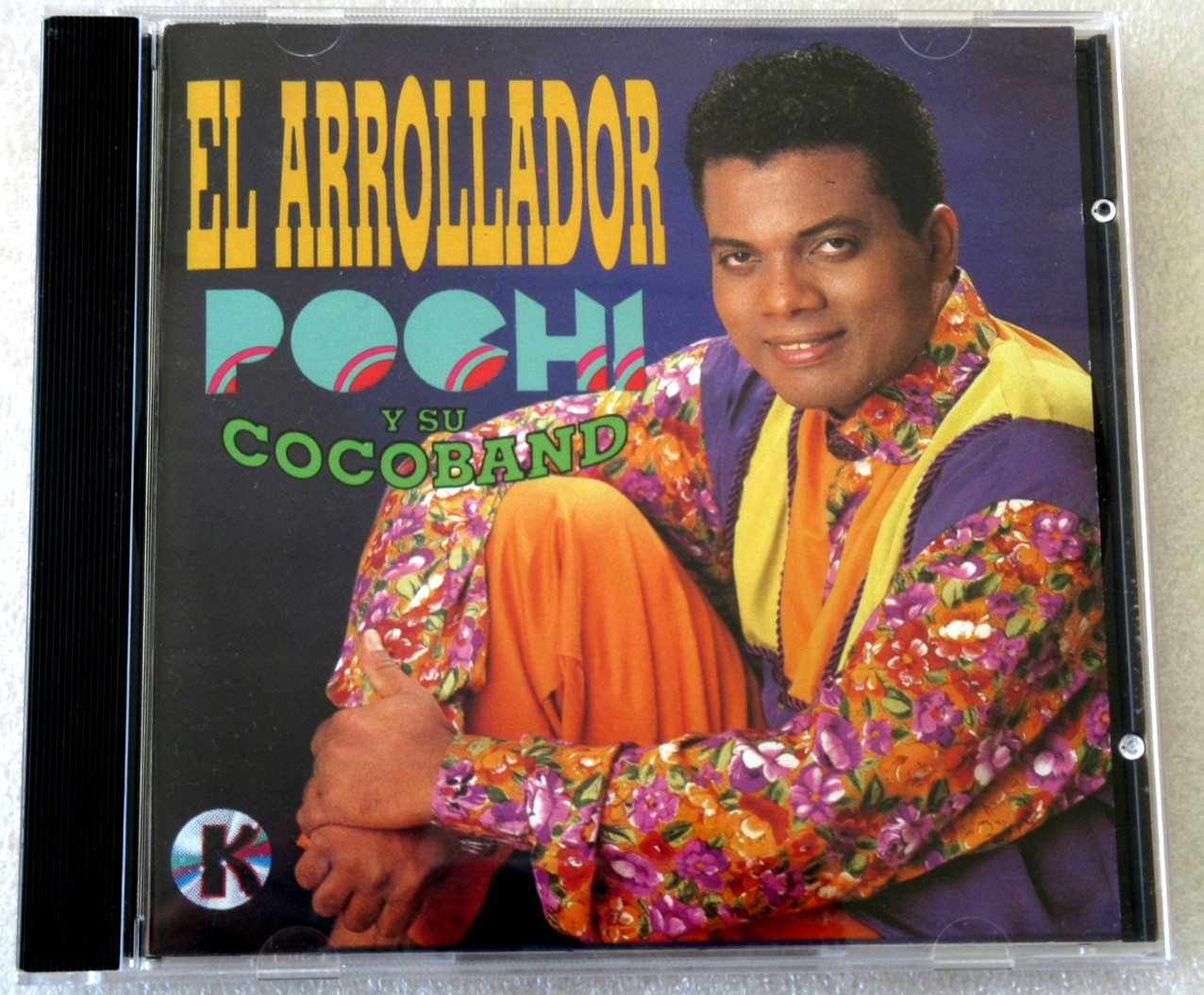 POCHY Y SU COCOBAND / EL ARROLLADOR CD 1992 KUBANEY CANADA LATIN SALSA MERENGUE