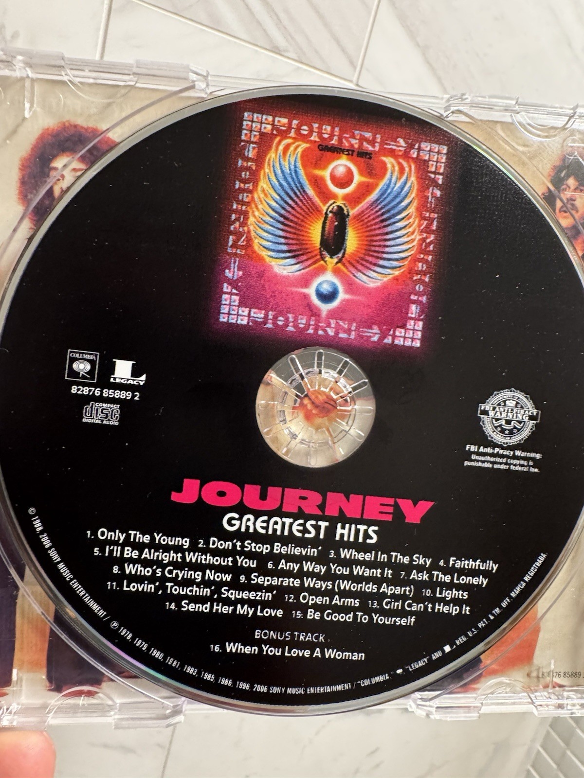 Journey Greatest Hits Bonus Track Expanded Version Sony Legacy 2006 Compact Disc
