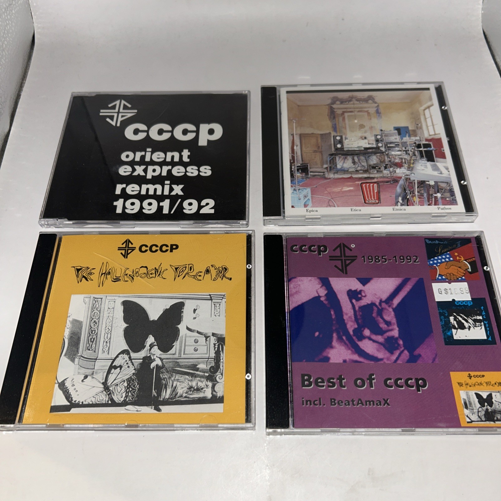 CCCP 1985-1992 The Best Of Hallucinogenic Toreador Epica Etica Etnica Pathos +