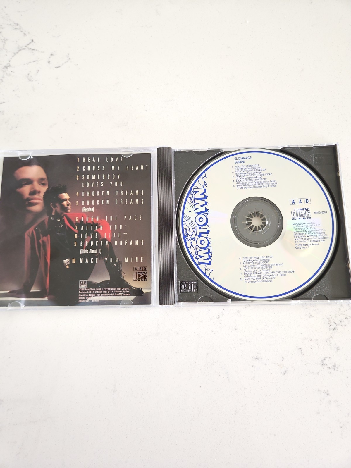 El DeBarge - Gemini CD (1989, Motown)