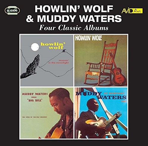Howlin' Wolf & Muddy Waters 4 Classic Albums (CD)