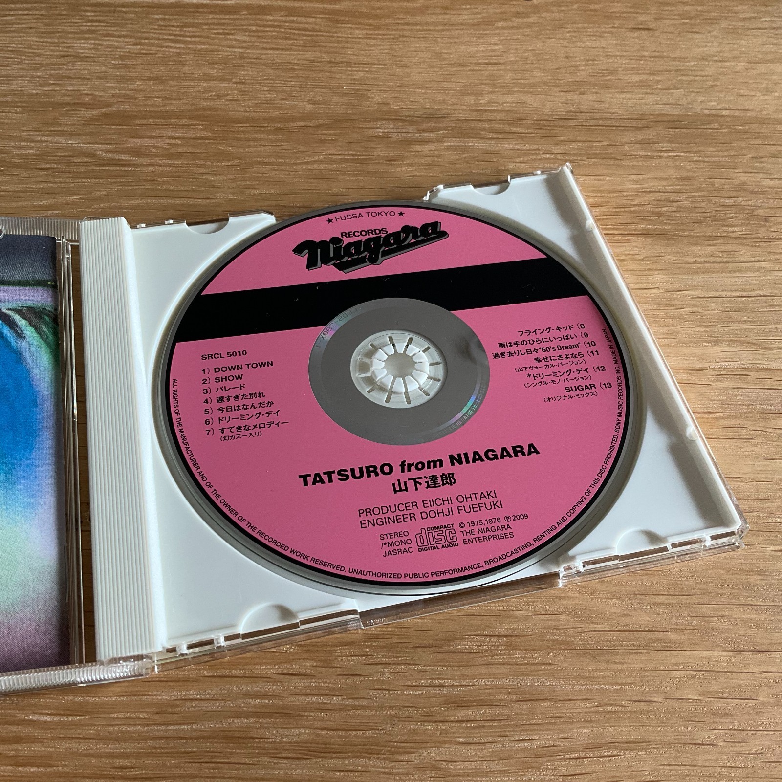 TATSURO YAMASHITA Tatsuro Fron Niagara JAPAN REISSUE CD CITY POP 2009 NIAGARA