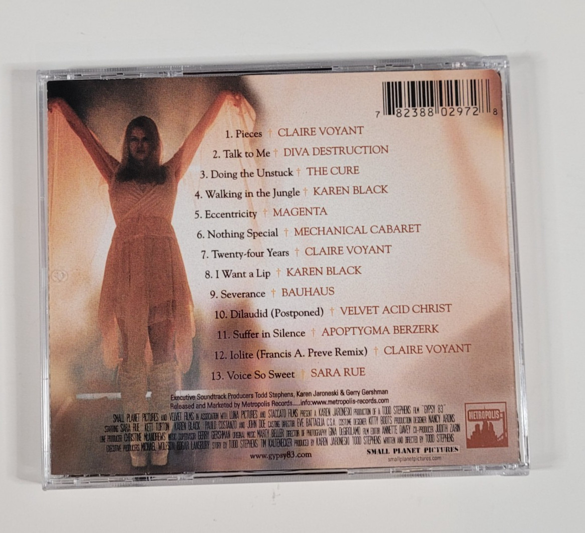 Gypsy 83 by Various Original Motion Picture Soundtrack (CD, Metropolis ) RARE