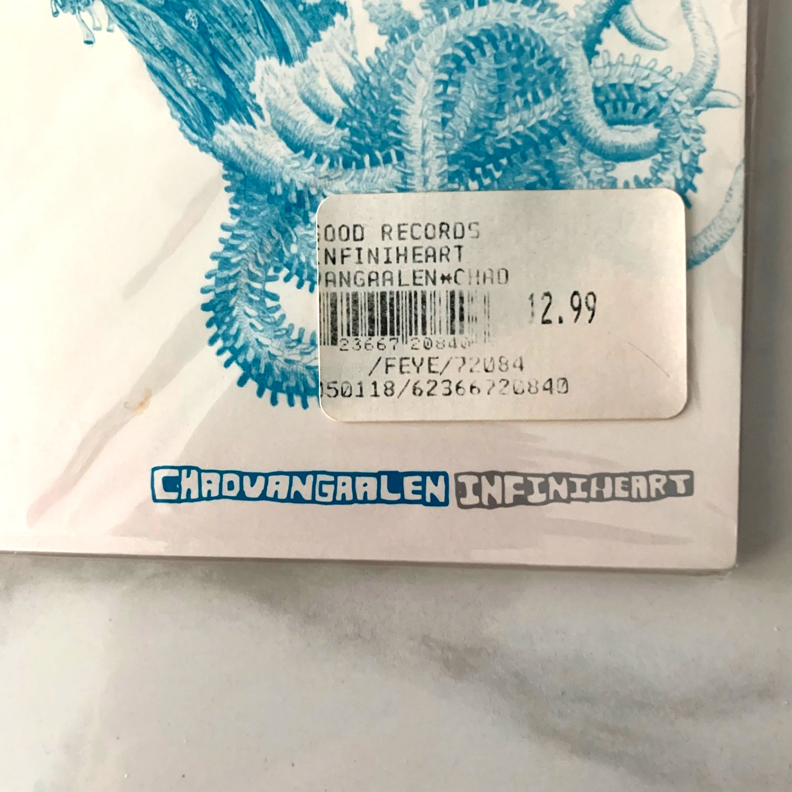 Chad VanGaalen Infiniheart CD 2005 Comp Canada Indie Rock Electro (Wear Mark)