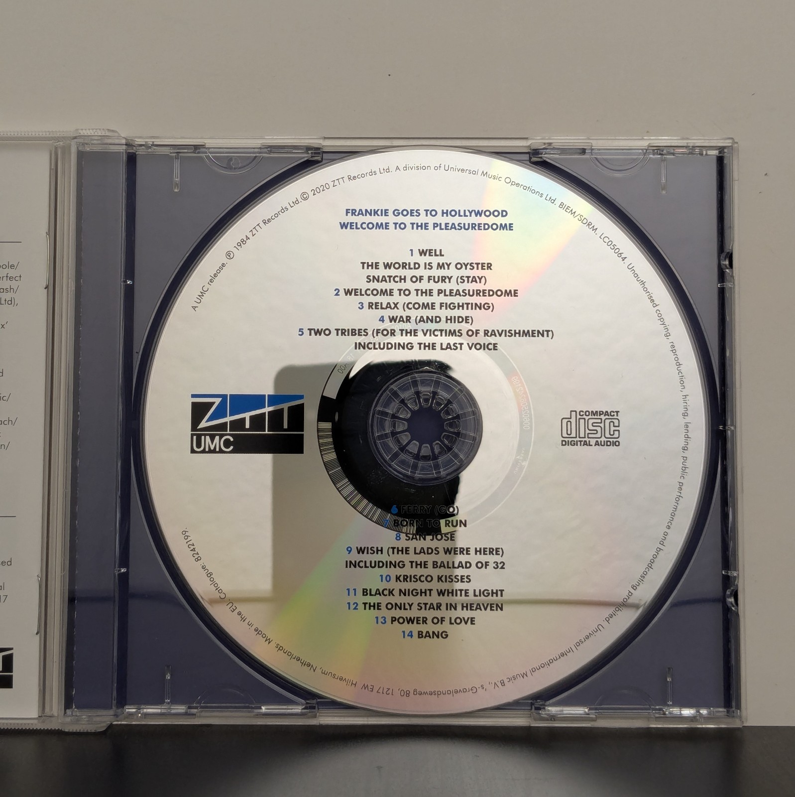 Frankie Goes To Hollywood Welcome To The Pleasuredome 2020 EU CD Reissue 8242199