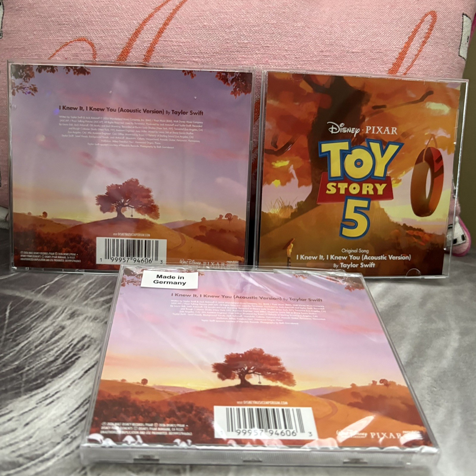 Taylor Swift Toy Story 5 Collector's Edition CD x 2. Sealed & in hand
