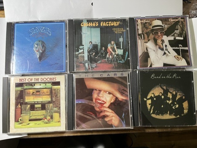 dcc gold cd lot Eagles, CCR, Elton John, Doobie Brothers, The Cars, Paul McCartn
