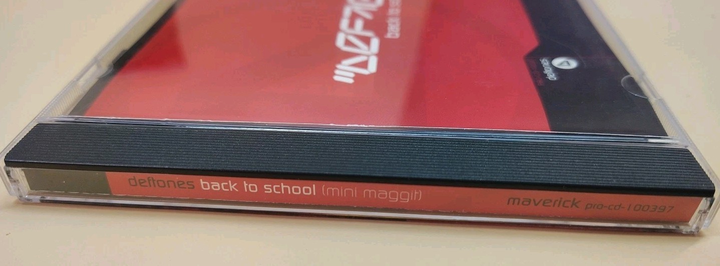 DEFTONES Back to School mini Maggit RARE RADIO DJ PROMO CD Single