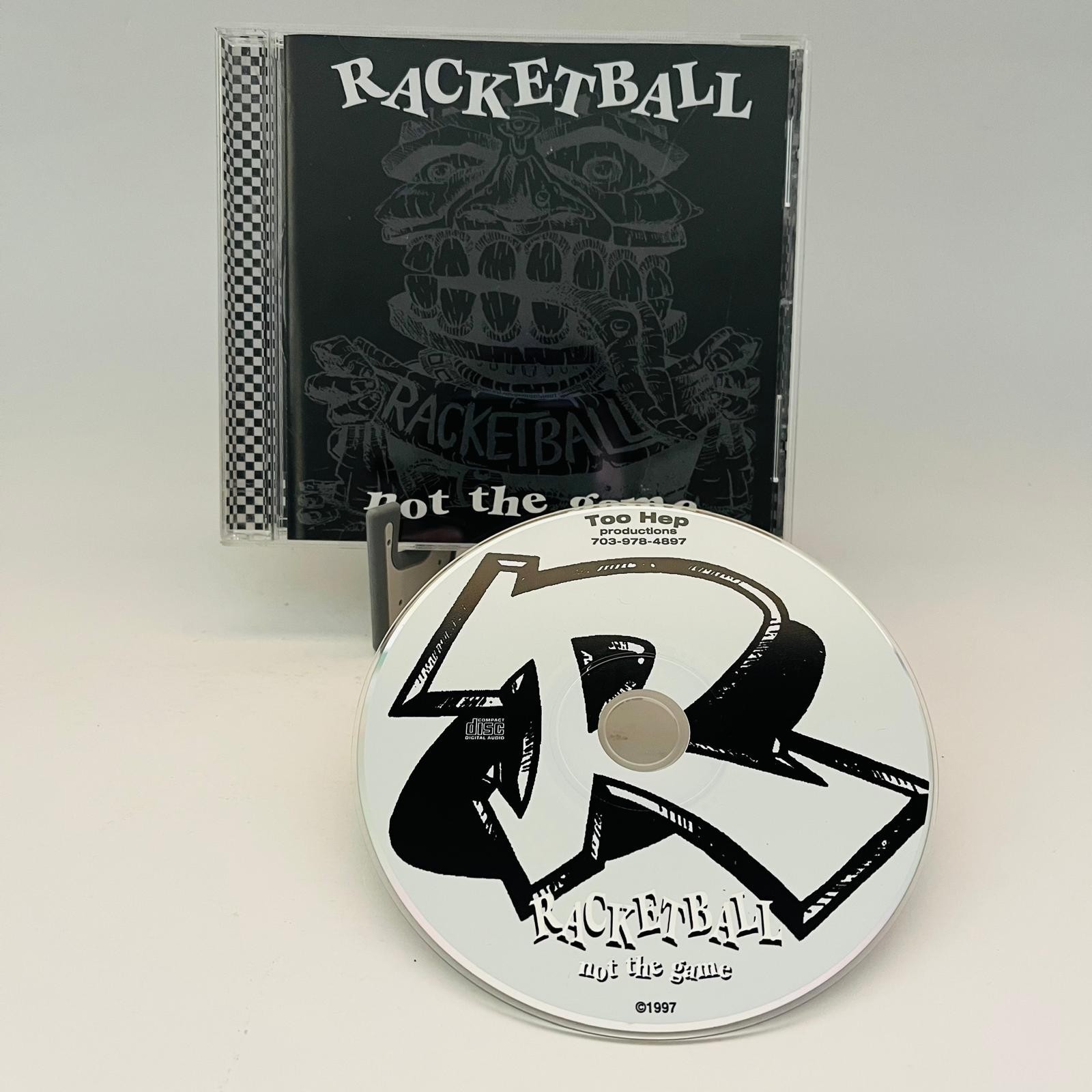 Racketball Not The Game CD 1997 Too Hep Records Ska Punk Rock VERY RARE OOP HTF