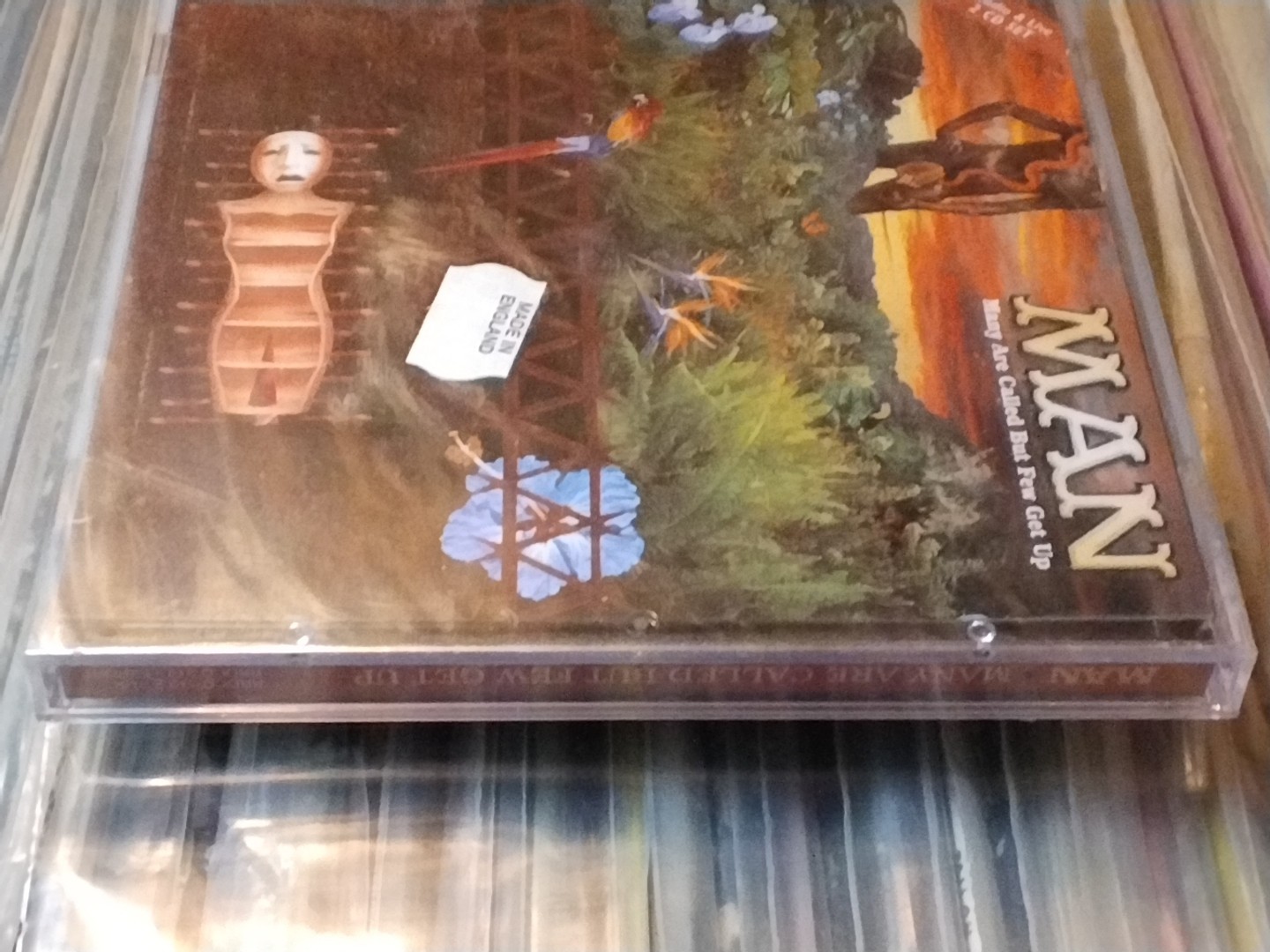ORIGINAL Man 2 CD STUDIO/LIVE Many Are Called But Few Get Up Prog Rock SEALED