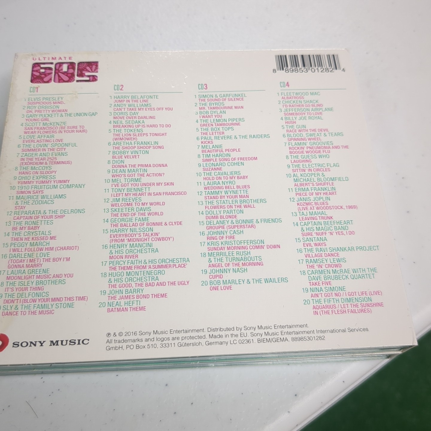 Ultimate... 60s 70s 80s & 2000s- 16 CDs. See Photos