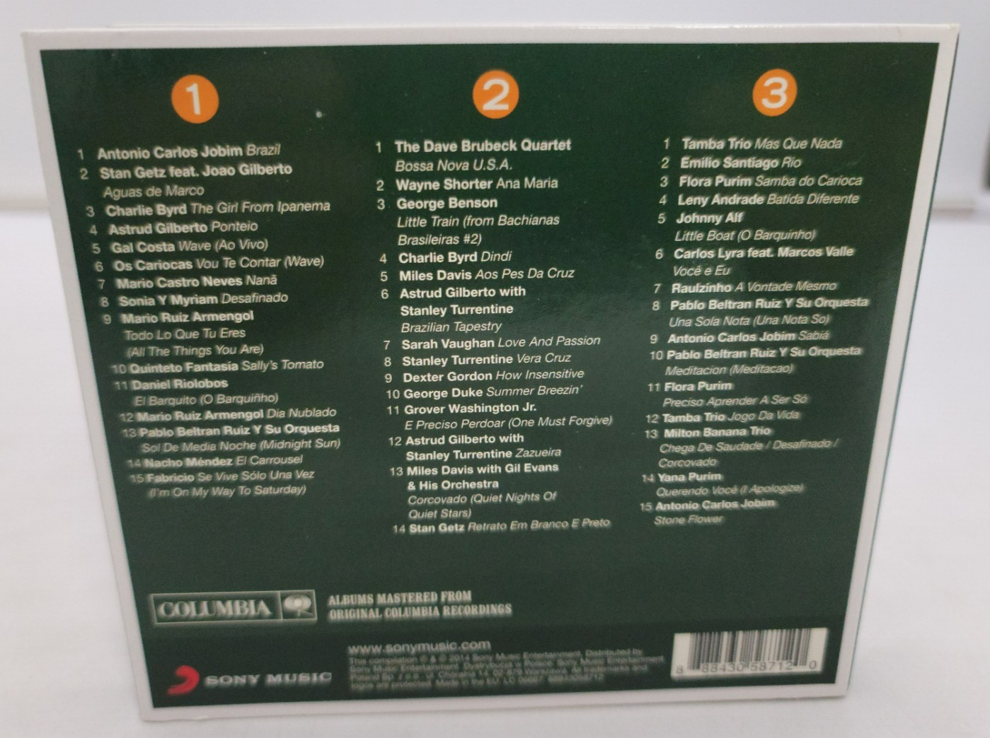 The Real... Bossa Nova - Ultimate Collection (3CD, Digipak) 2014