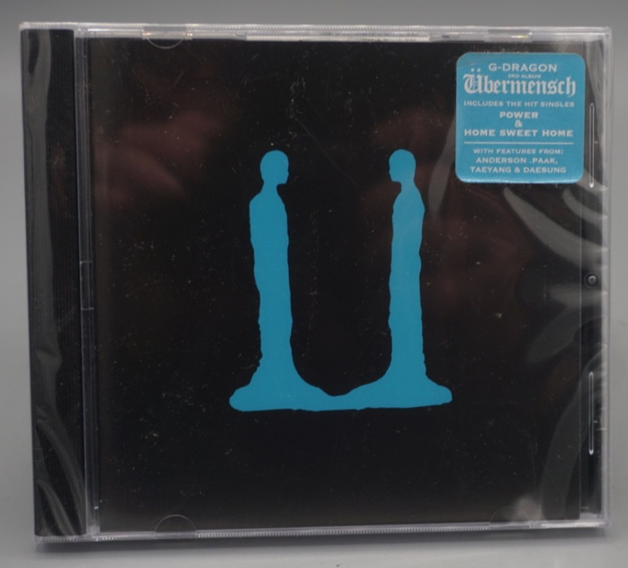 G-DRAGON UBERMENSCH [Blue Verson) NEW CD Free Shipping