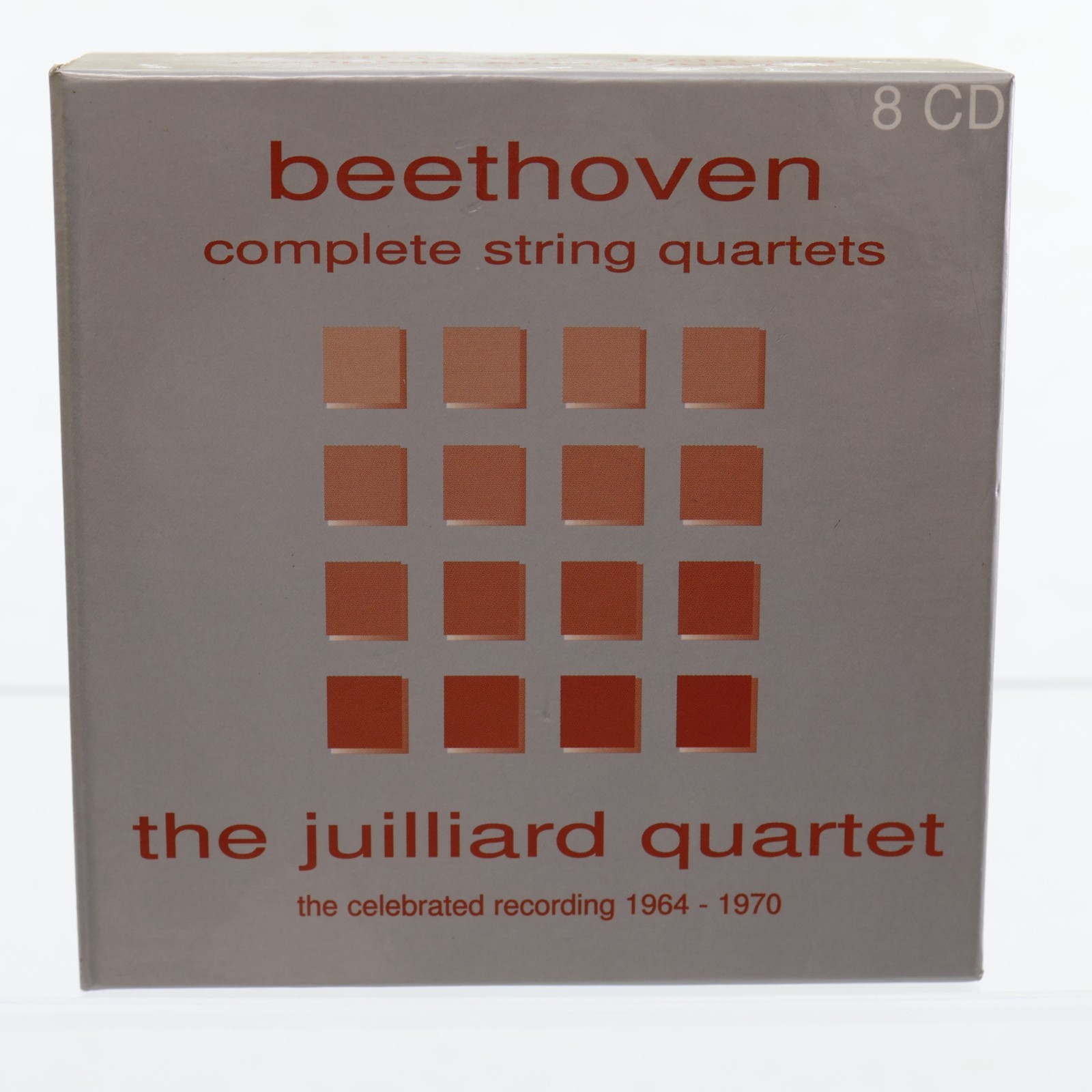 Beethoven Complete String Quartets The Juilliard Quartet 1964-1970 8 CD Box Set