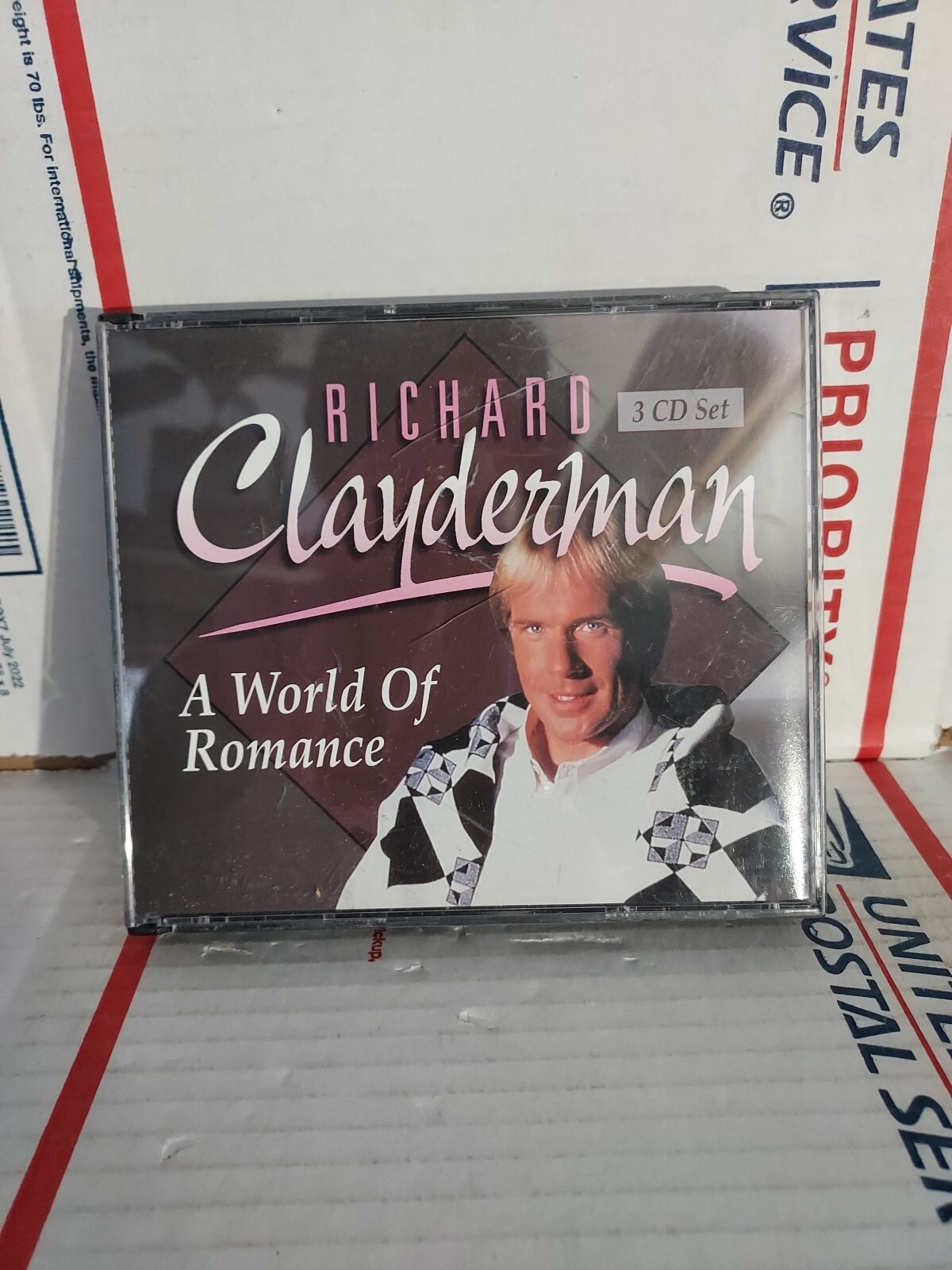 Richard Clayderman - A World of Romance - 3 CD Set Good Used - #62g