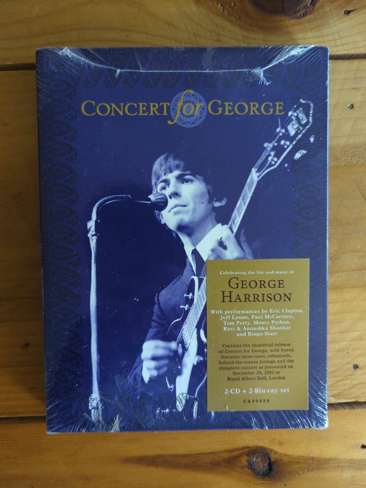 Concert for George (2 Blu-Rays/2 Cds) by Various (CD, 2018) Brand New Sealed