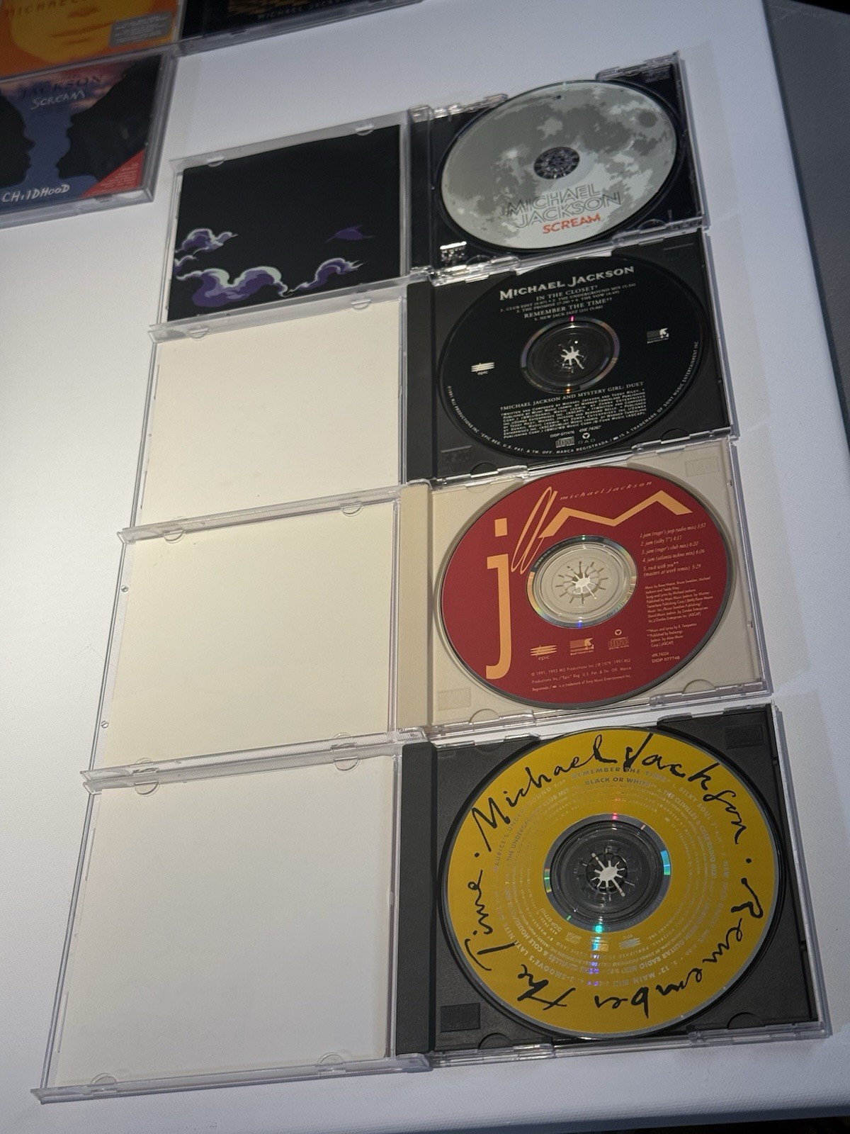 MICHAEL JACKSON (25 Compact Disc Lot)/Rare/OOP/Imports/Used & Very Good Plus+!!!