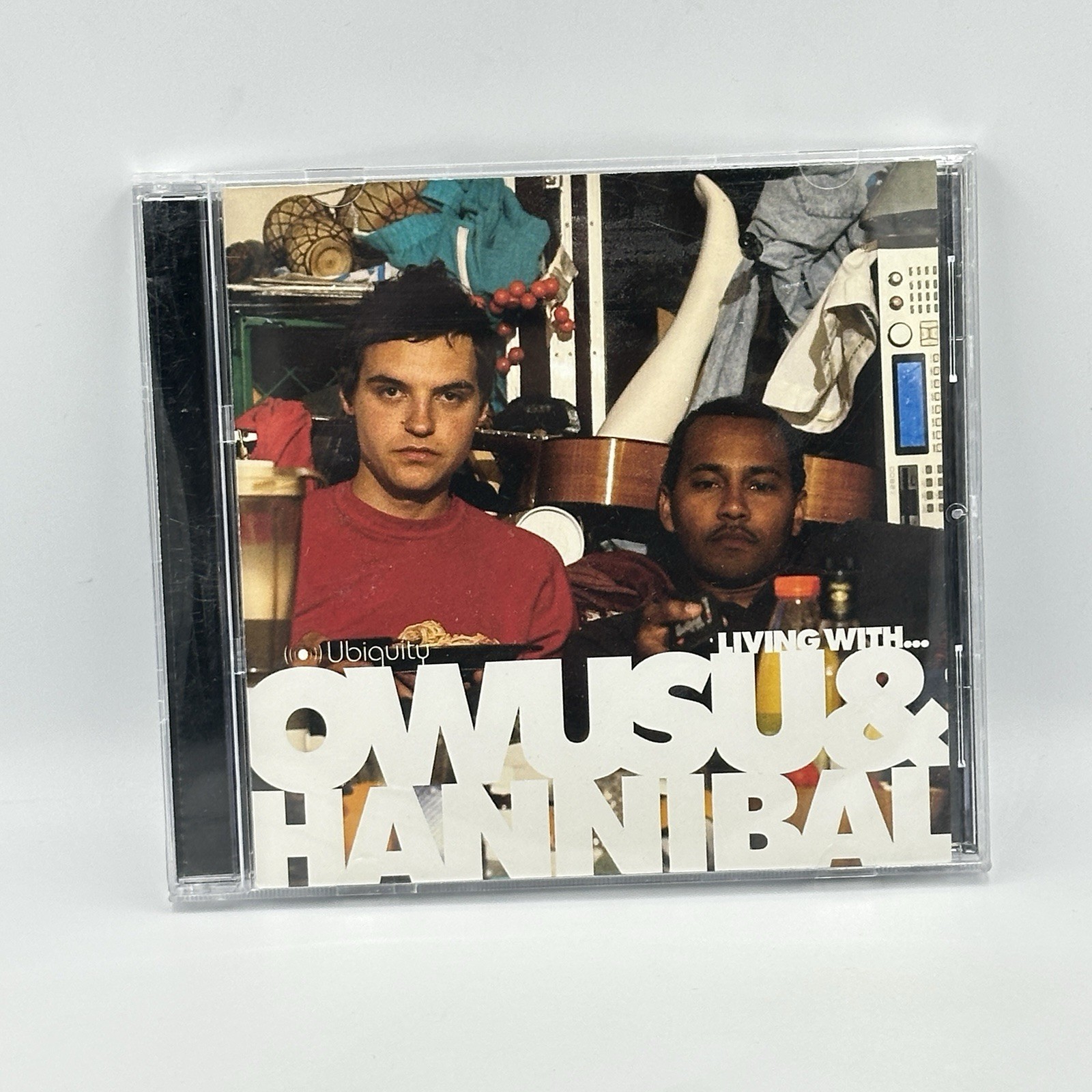 Living With Owusu & Hannibal CD 2006 Ubiquity Recordings FREE US SHIPPING