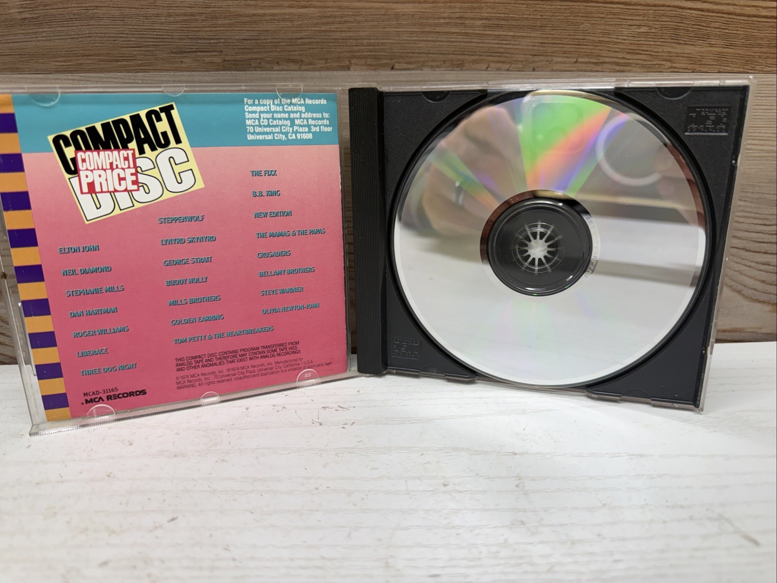 Steely Dan "Pretzel Logic" CD: MCA Records MCAD 31165. One Day Handling