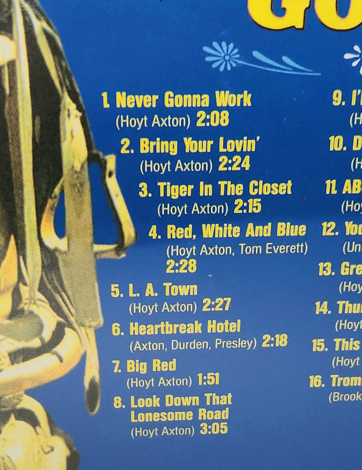 Hoyt Axton Gold - CD - Vee Jay Rhino Oldies Collectable - 24 Tracks *Rare*