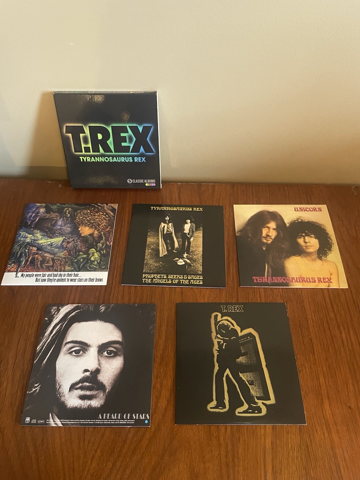 T.Rex Tyrannosaurus Rex 5 Classic Albums 2016 Spectrum Music