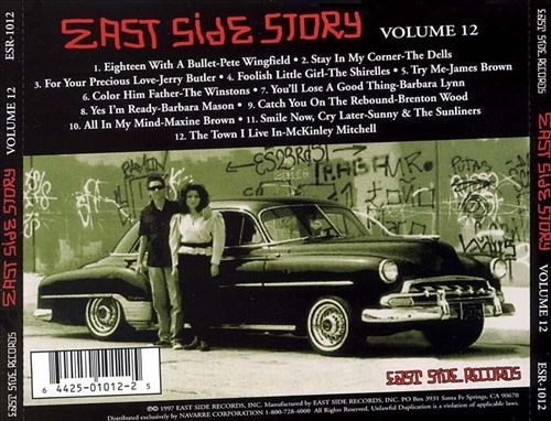 VARIOUS ARTISTS - EAST SIDE STORY, VOL. 12 NEW CD