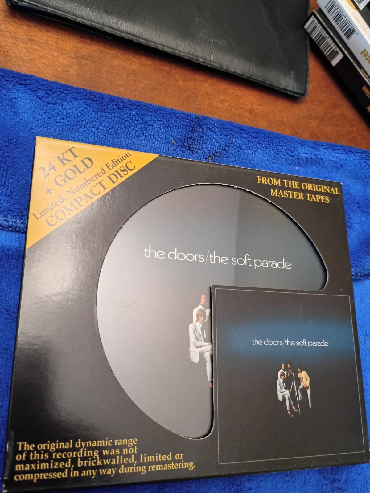 THE DOORS THE SOFT PARADE AUDIO FIDELITY 24 KT GOLD LIMITED EDITION HD CD