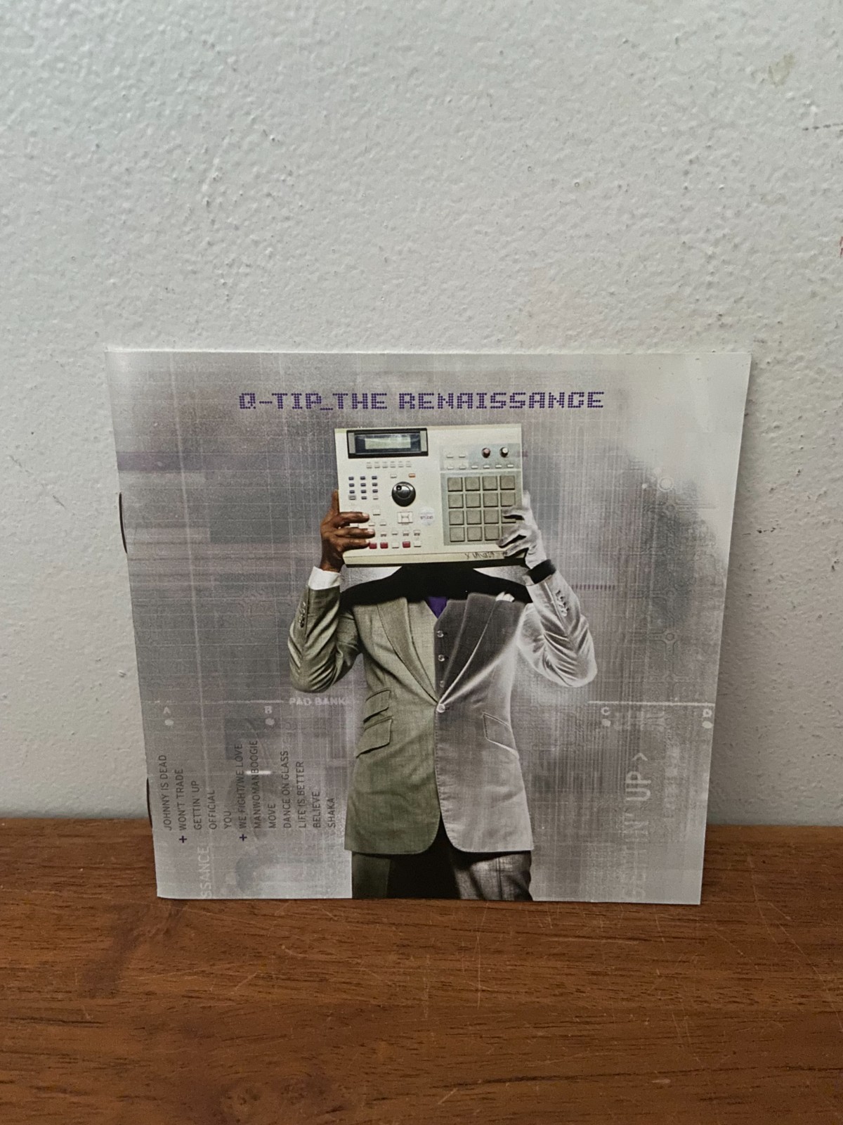 The Renaissance by Q-Tip CD Inner Booklet Sleeve Inlay Insert Only 2008 Original