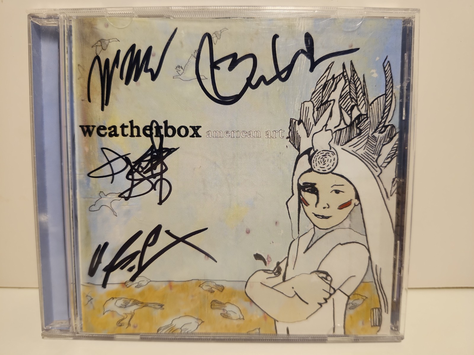 Signed, Weatherbox, American Art, 2007 Dog House Records, Like New Disc
