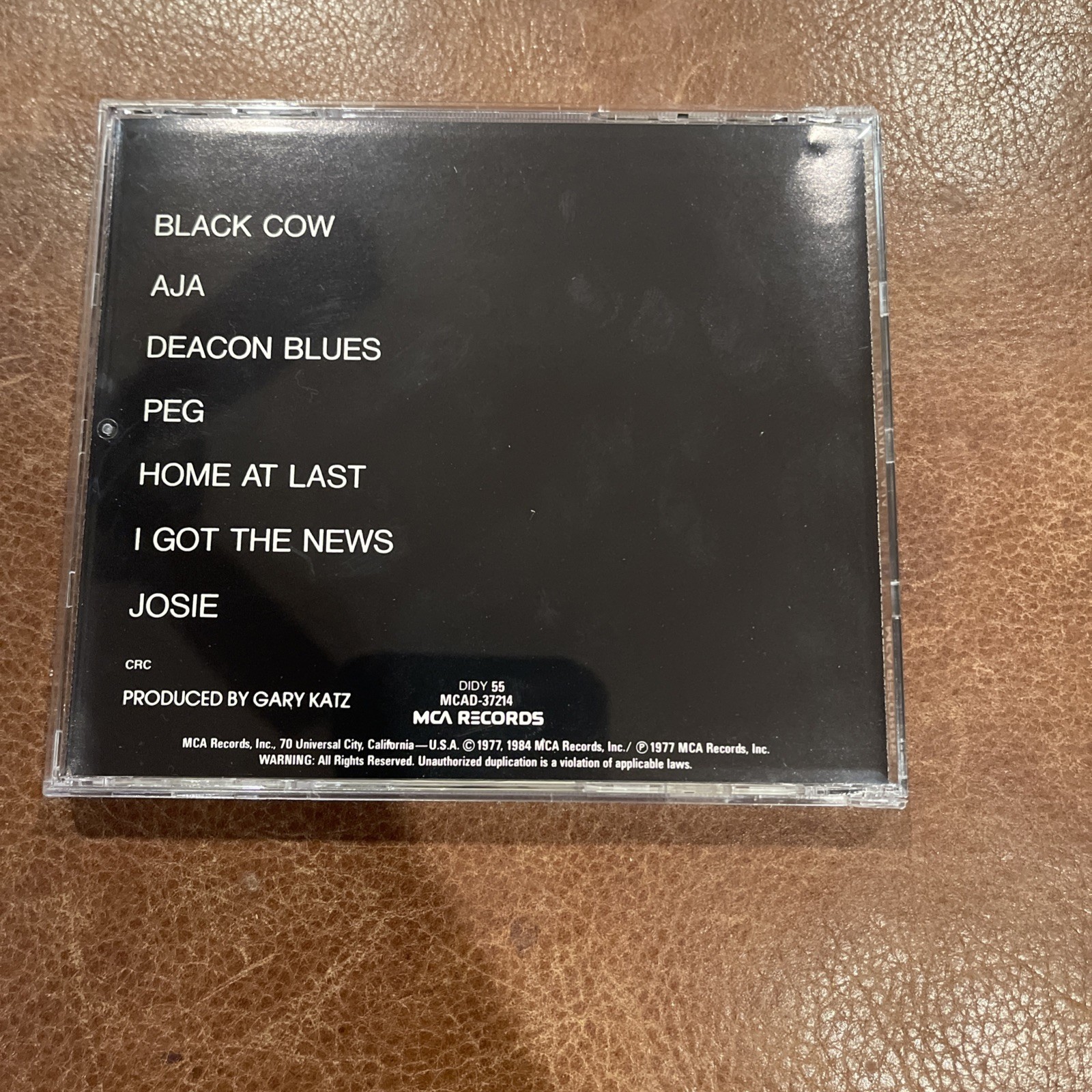 Aja by Steely Dan (CD, Sep-1984, MCA)