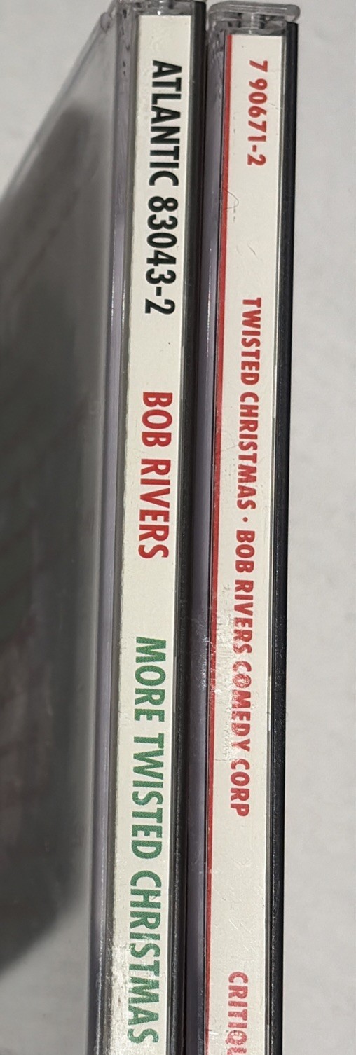 Twisted Christmas Bob Rivers Comedy Corp Presents More Lot Humor Holiday 2 CD